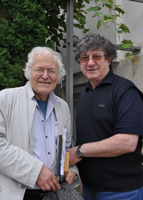 Michael Pennington si Ion Caramitru, Ipotesti, 30 iulie 2010