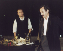 iunie 2000, teatrul National Bucuresti, "Mai potoliti-l pe Eminescu"